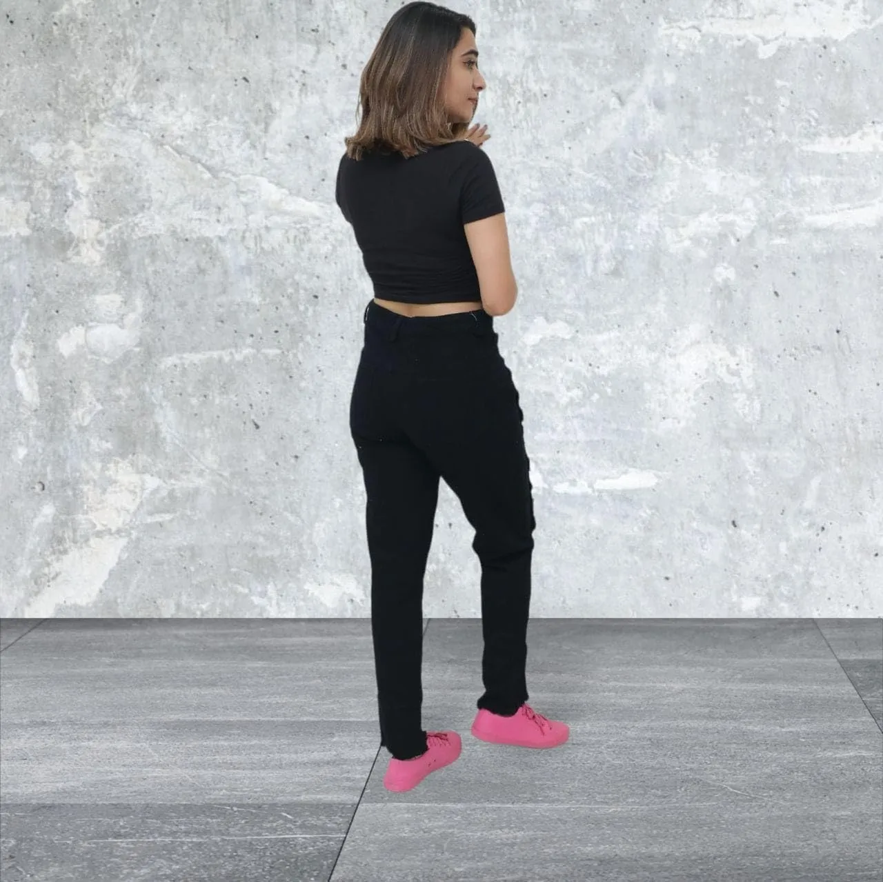 SHCREATIONYAM Denim Full Length High Waisted Jeans for Women's and Ladies