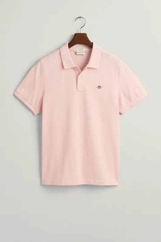 Shield Short Sleeve Pique Polo