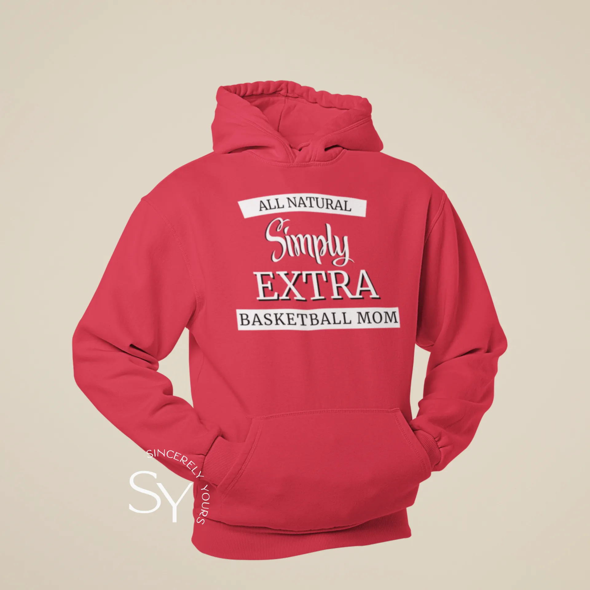 Simply Extra Basketball Mom - Hoodie
