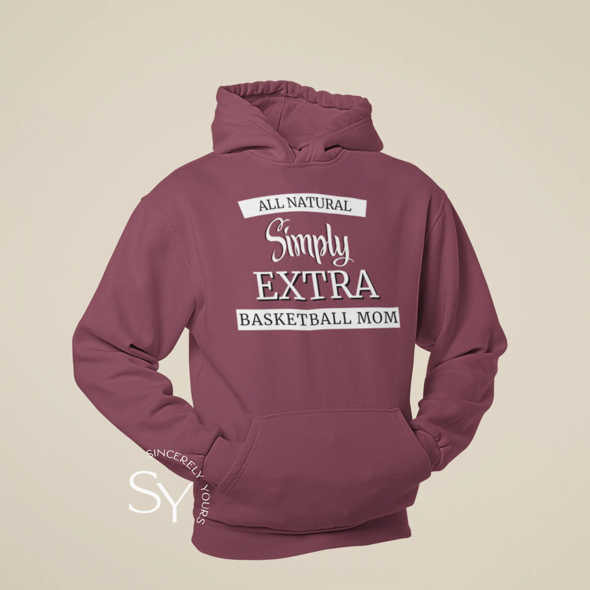 Simply Extra Basketball Mom - Hoodie