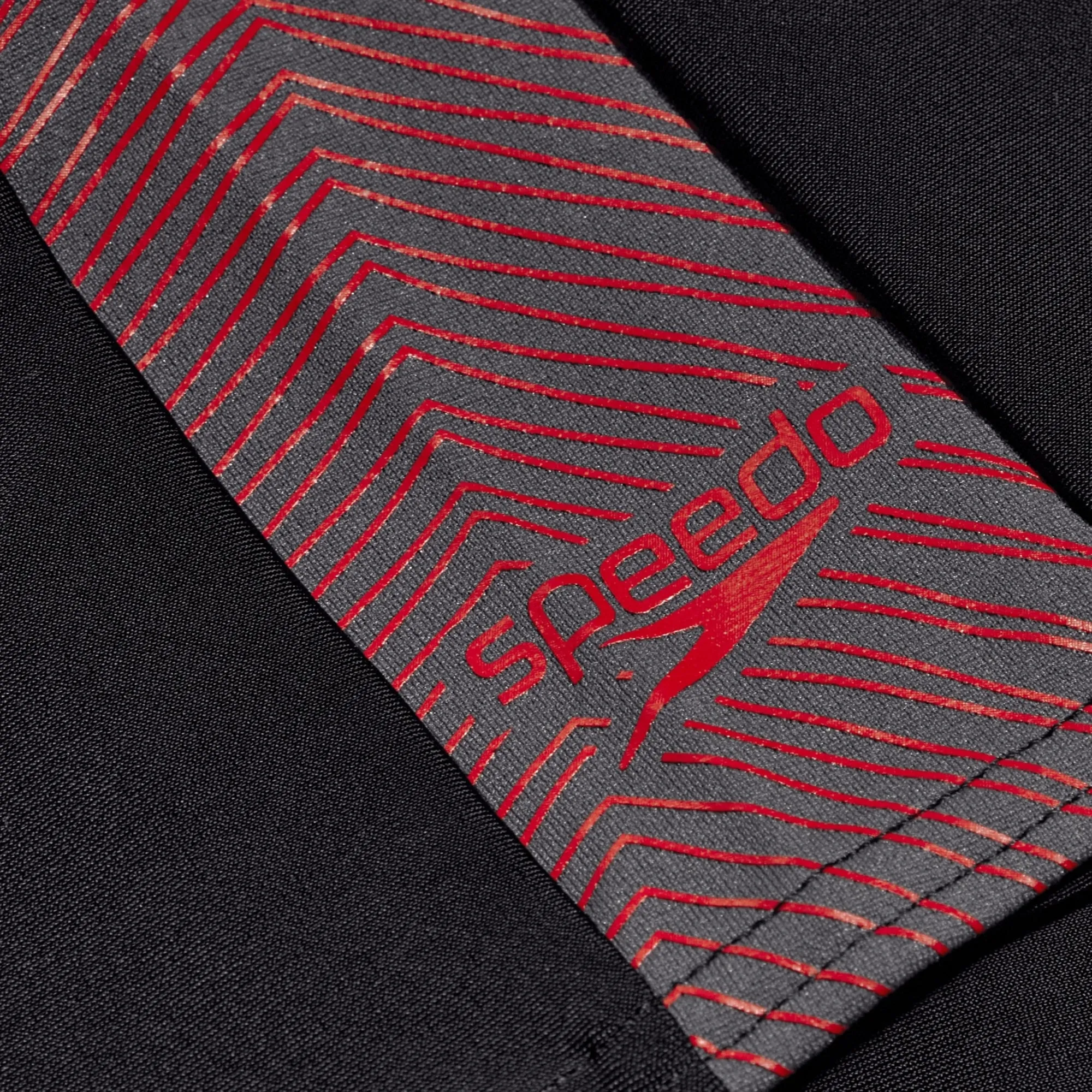 Speedo Boys Dive Splice Jammer JM Aquashorts Black/Red