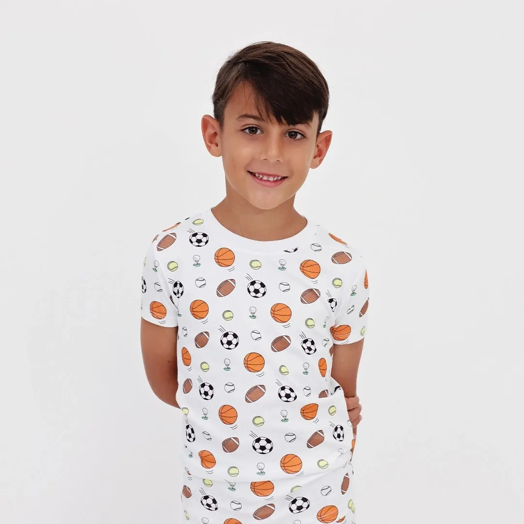 SPORTS SHORT SLEEVE PJS
