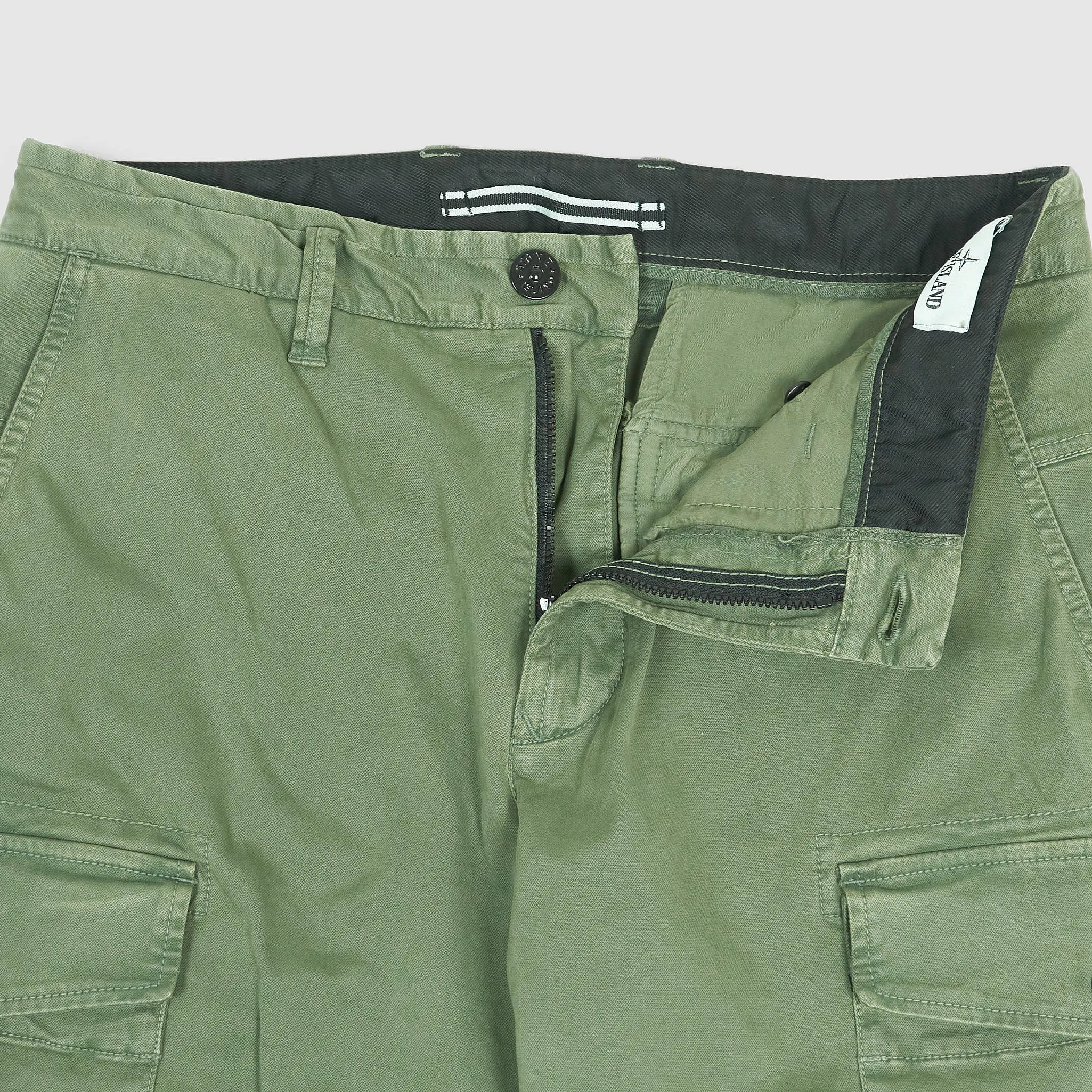 Stone Island Cargo Pants with Zip Pocket