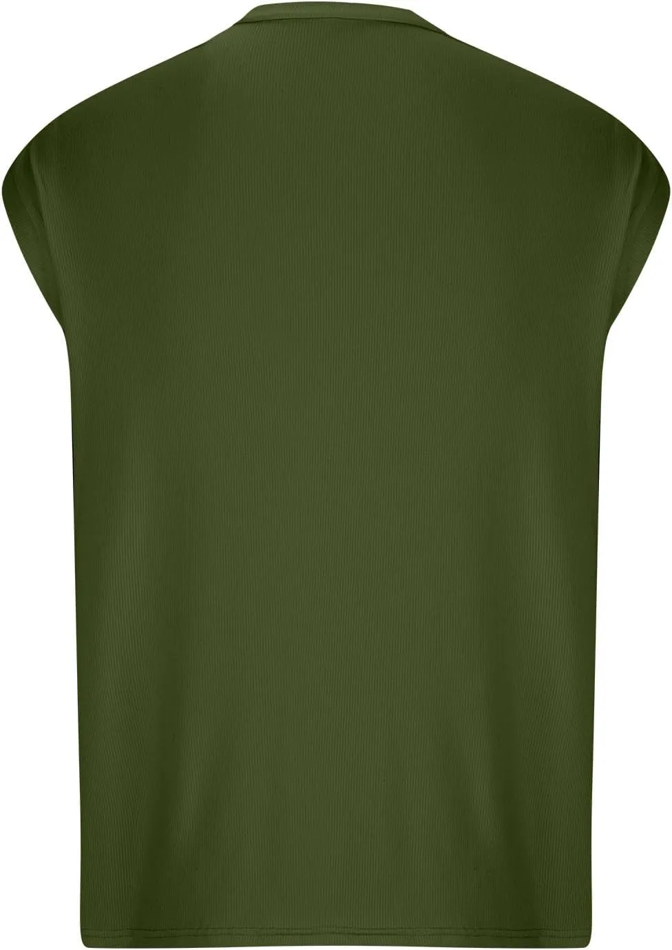 Summer Cotton Tank Tops for Men 2025 Plus Size Solid Colour Sleeveless Shirts Crewneck Quick Dry Athletic Gym Clothes