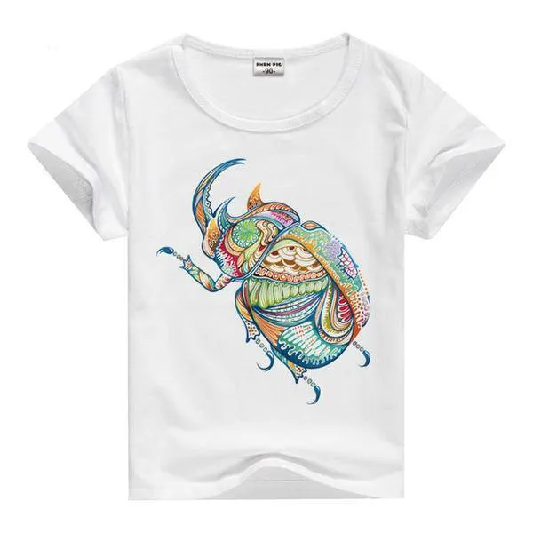 Summer cotton tops short sleeve clothes