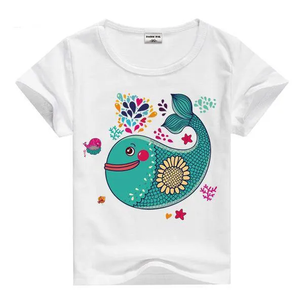 Summer cotton tops short sleeve clothes