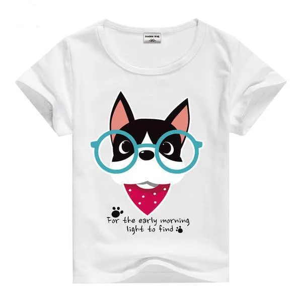 Summer cotton tops short sleeve clothes