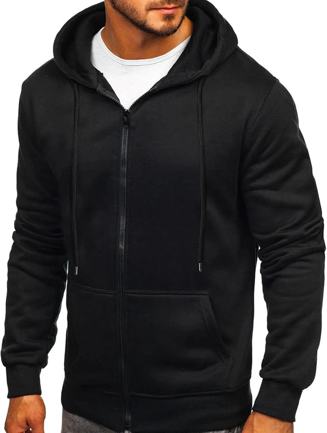 SUWBMHWE Long Hoodies for Men, Thick Fleece Custom Graphic Printed Hooded Shirt Sweat Men Luxury Hoodie Lives Matter Hoodie