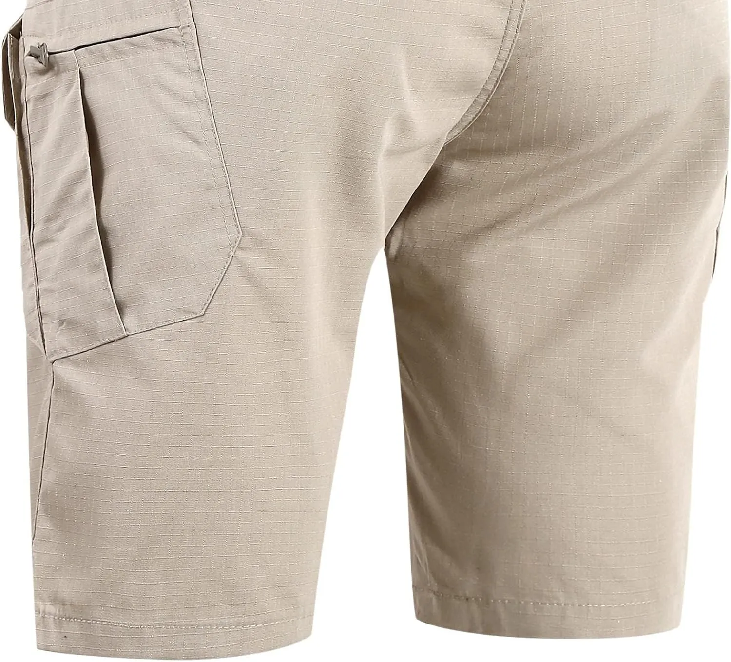 Tactical Shorts for Men Plus Size Waterproof Cargo Shorts with Multi Pockets Comfy Quick Dry Outdoor Hiking Shorts