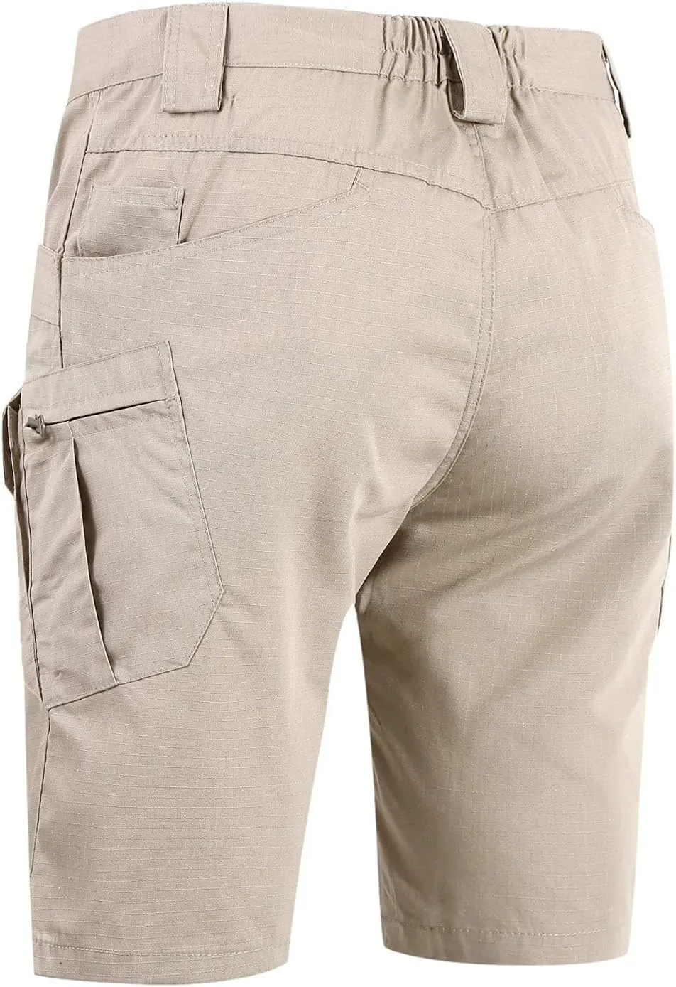 Tactical Shorts for Men Plus Size Waterproof Cargo Shorts with Multi Pockets Comfy Quick Dry Outdoor Hiking Shorts
