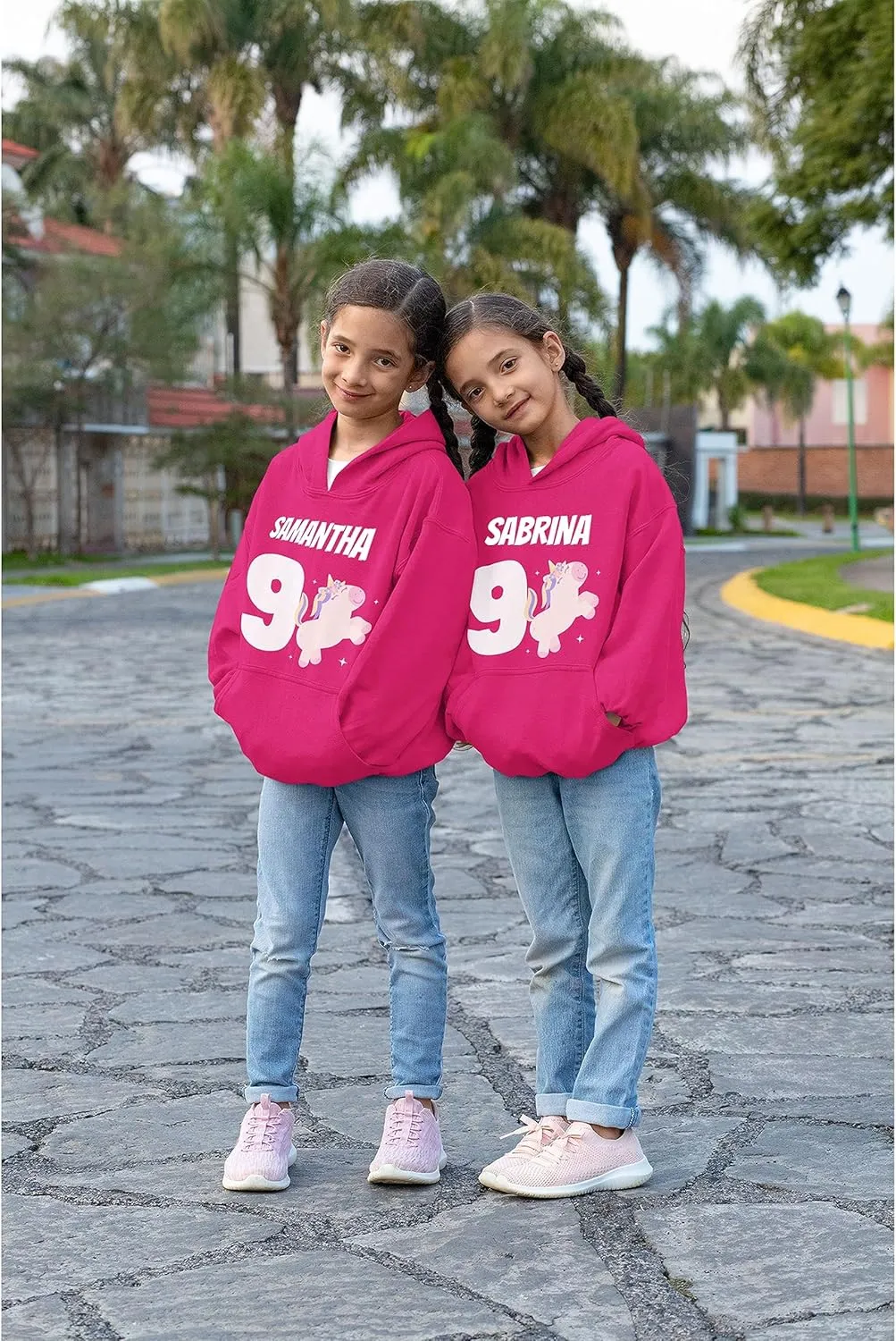 Tee Miracle Custom Youth Hoodie for Kids Boys Girls - Personalized Image Fleece Pullover Hooded - Customize Your Text Photo