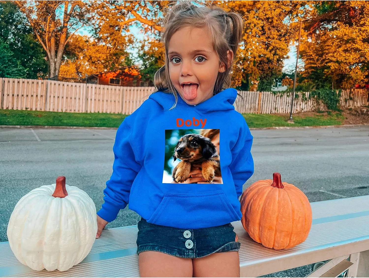 Tee Miracle Custom Youth Hoodie for Kids Boys Girls - Personalized Image Fleece Pullover Hooded - Customize Your Text Photo