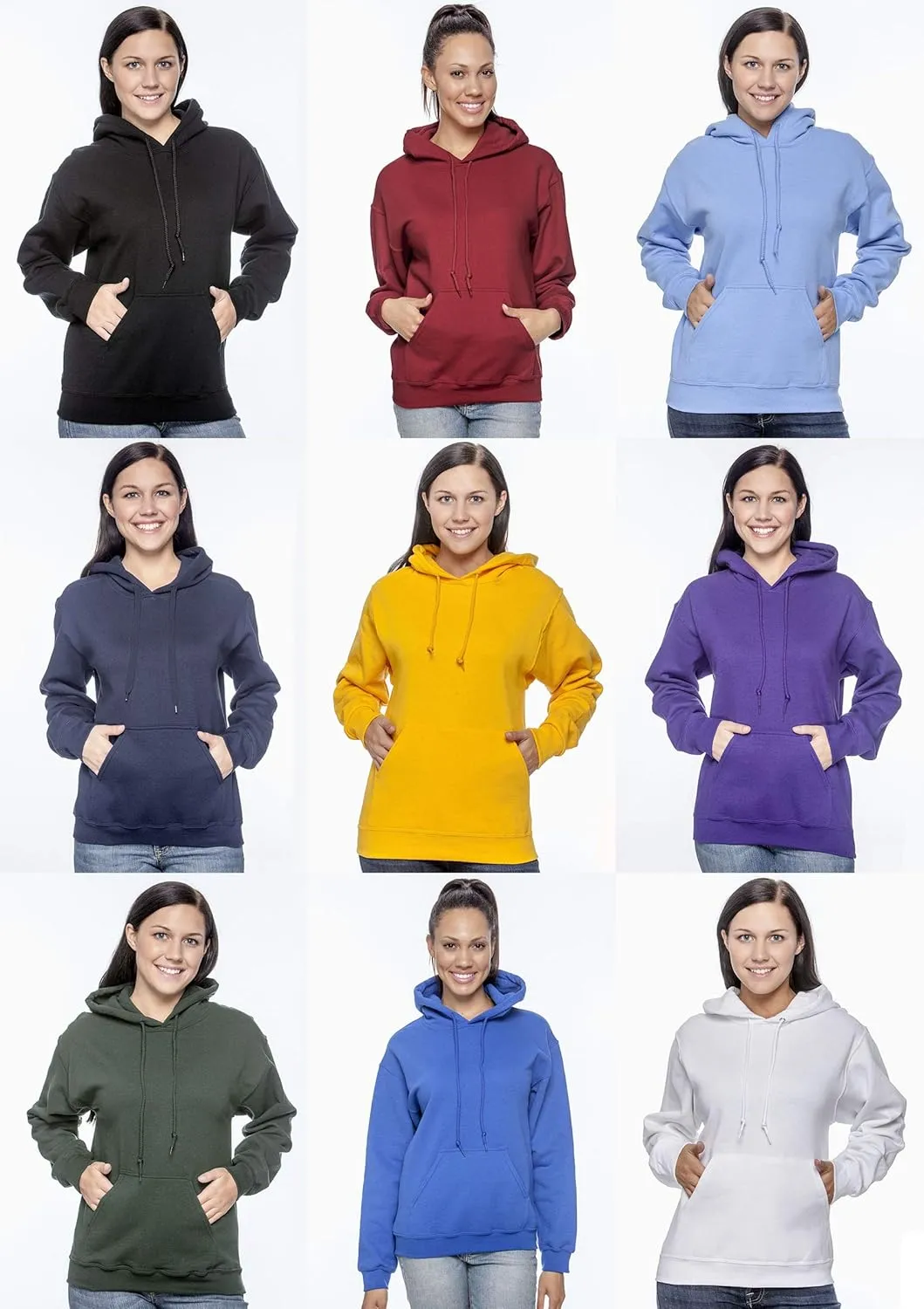 Tee Miracle Design Your OWN Hoodie for Men & Women - Custom Jersey Hoodies - Pullover Team Sweatshirts