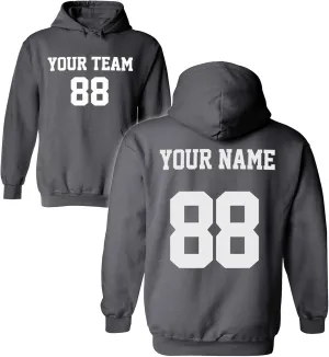 Tee Miracle Design Your OWN Hoodie for Men & Women - Custom Jersey Hoodies - Pullover Team Sweatshirts