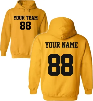 Tee Miracle Design Your OWN Hoodie for Men & Women - Custom Jersey Hoodies - Pullover Team Sweatshirts