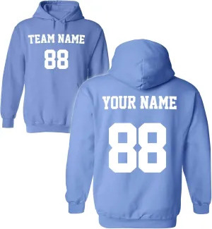 Tee Miracle Design Your OWN Hoodie for Men & Women - Custom Jersey Hoodies - Pullover Team Sweatshirts