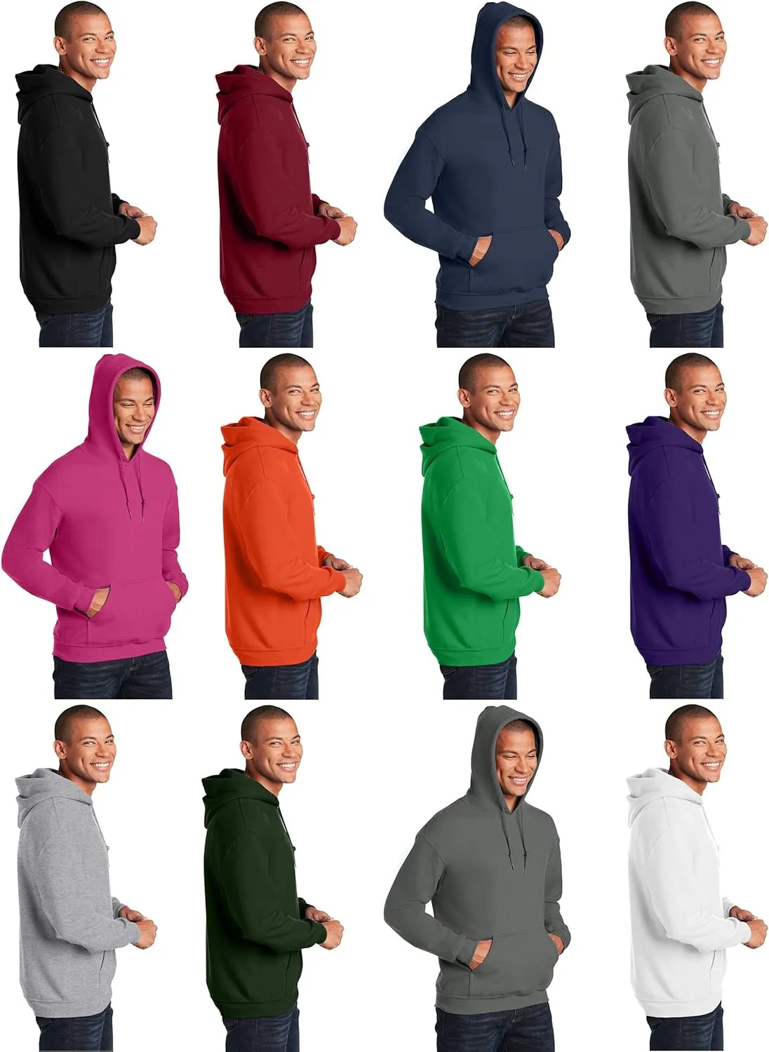 Tee Miracle Design Your OWN Hoodie for Men & Women - Custom Jersey Hoodies - Pullover Team Sweatshirts