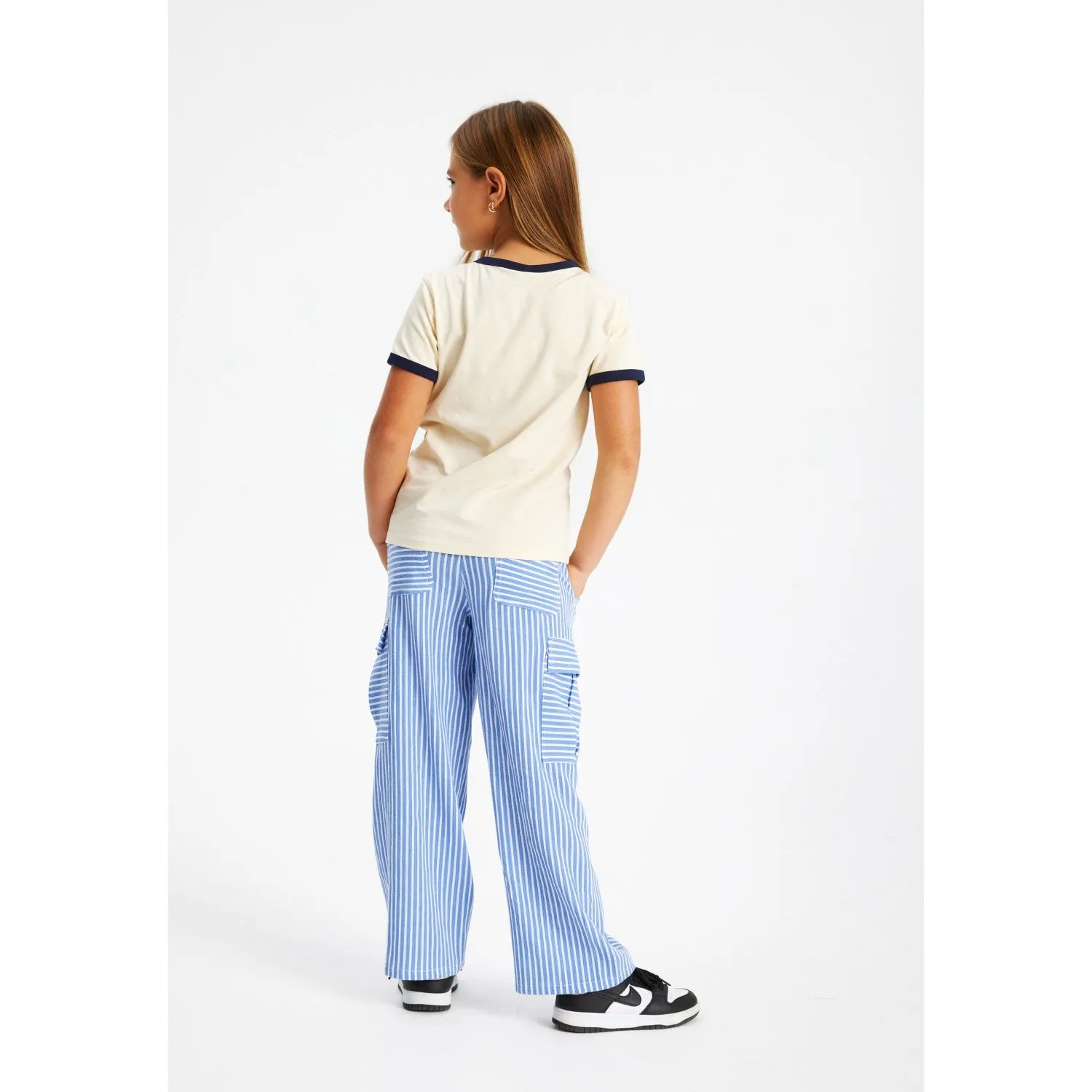 The New China Blue Laila Cargo Pants