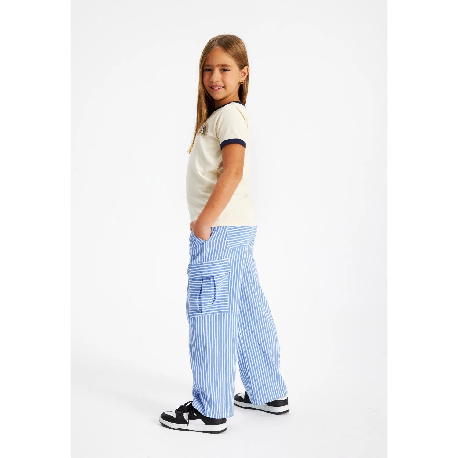 The New China Blue Laila Cargo Pants