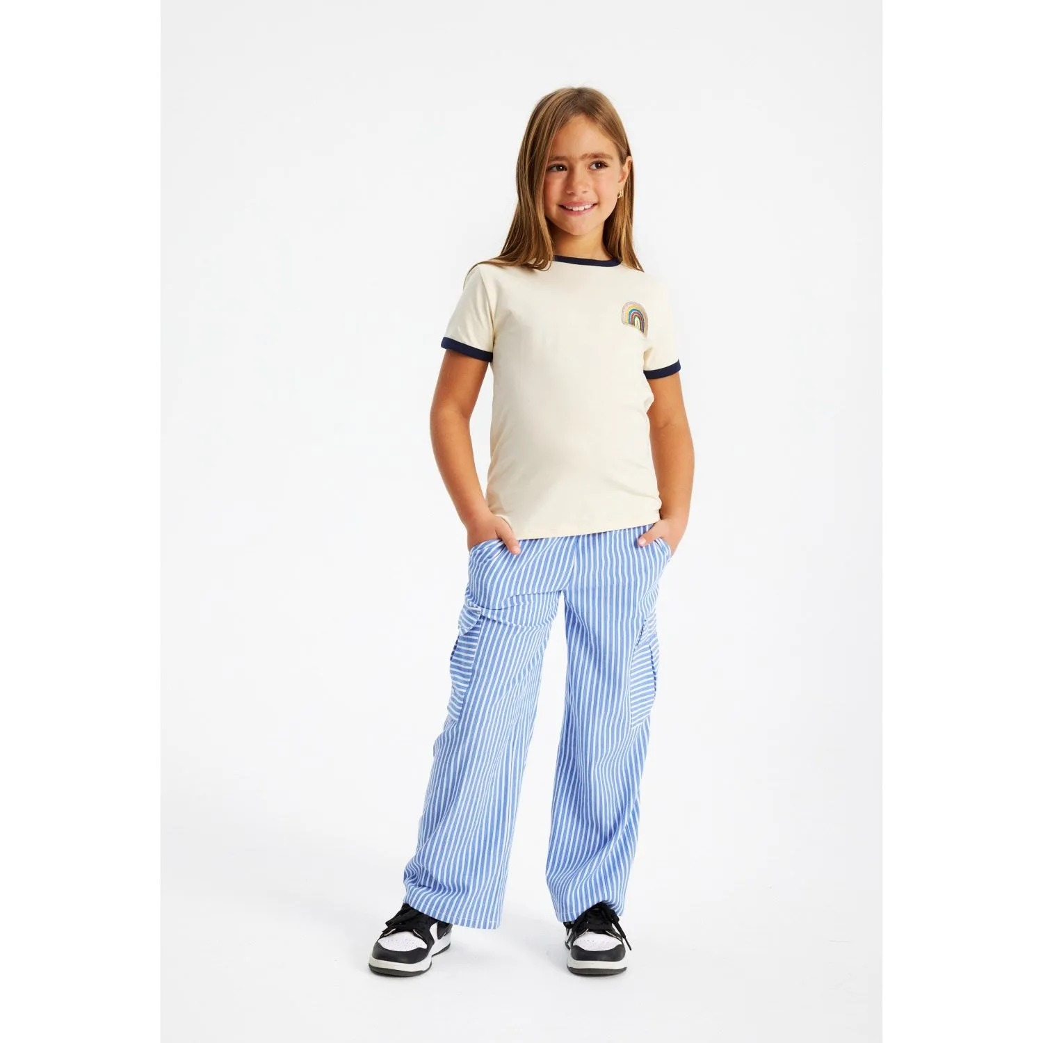 The New China Blue Laila Cargo Pants