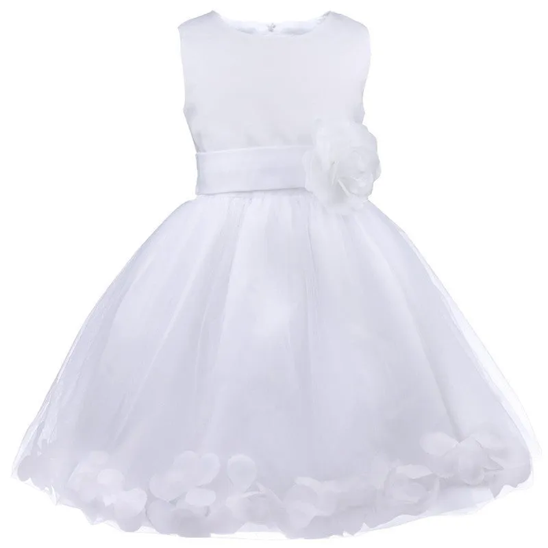 Toddler Flower Girl Dresses Little Girls Wedding Birthday Summer Party Dress