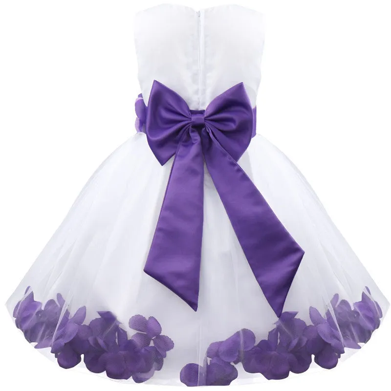 Toddler Flower Girl Dresses Little Girls Wedding Birthday Summer Party Dress