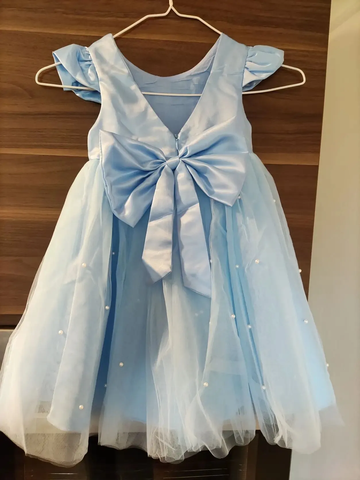Toddler Girl Red Christmas Princess Dress