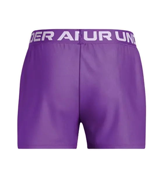 Under Armour Girls UA Play Up Shorts Lavish/Salt Purple