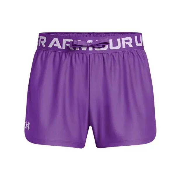 Under Armour Girls UA Play Up Shorts Lavish/Salt Purple