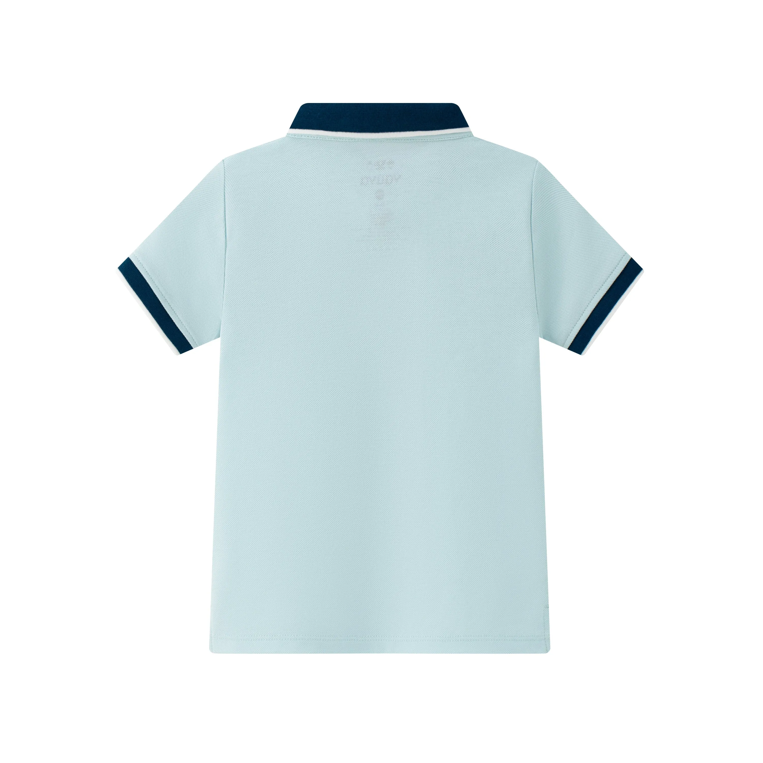 Vauva SS24 - Baby Boy Short Sleeves Polo Top (Blue)