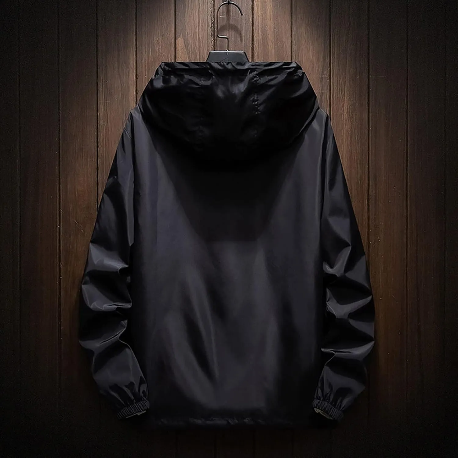 Windbreaker Jackets For Men Stylish Lightweight Long Sleeve Spring Fall Casual Zipper Waterproof Coats Mountain,M-7XL