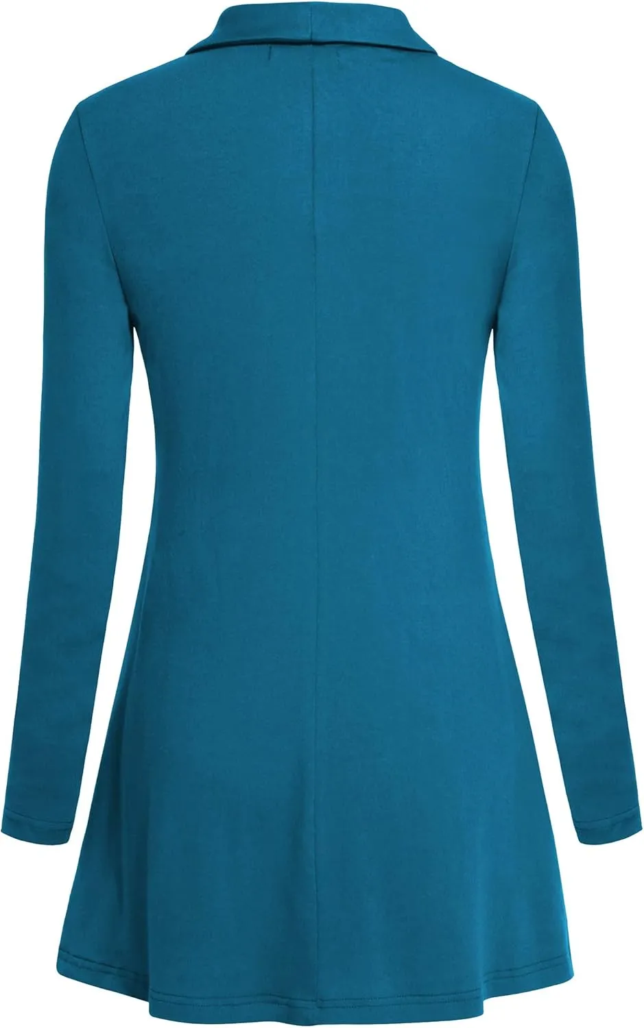 Women Fall Long Sleeve Tops Shawl Neck Button Down Dressy Blouses Shirts