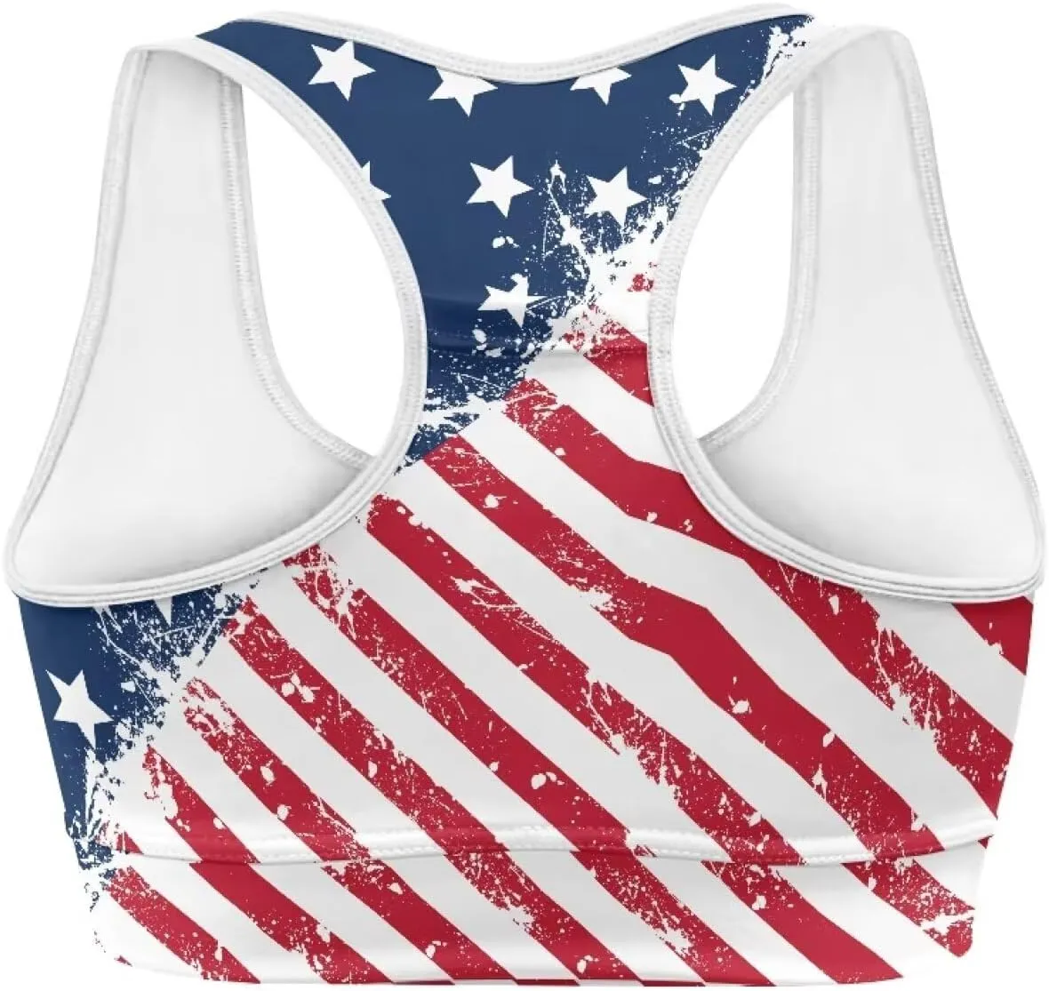 Women Racerback Workout Tank Tops Removable Padded Crop Tops