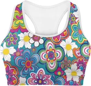 Women Racerback Workout Tank Tops Removable Padded Crop Tops