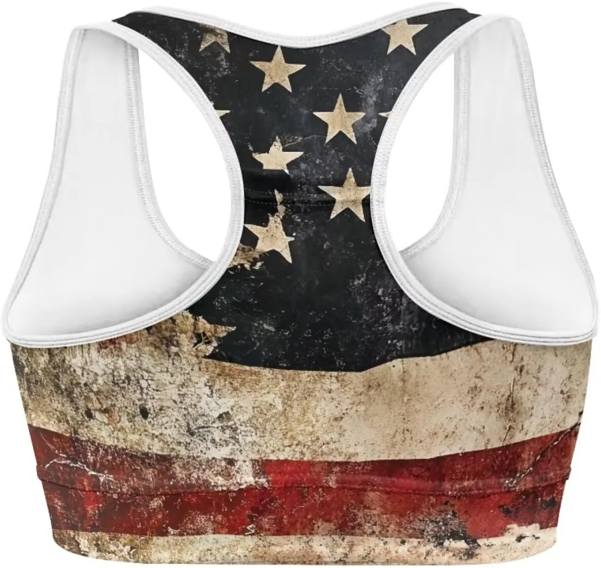 Women Racerback Workout Tank Tops Removable Padded Crop Tops