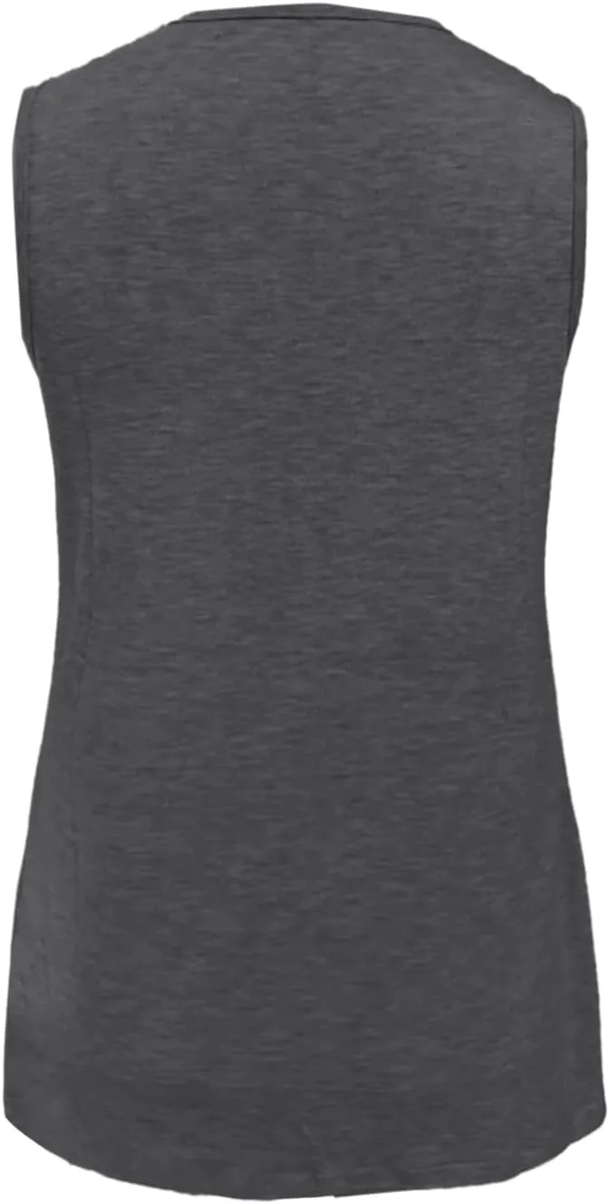 Women Tank Tops 2025 Comfy T Shirts Dressy Sleeveless V Neck Summer Loose Fit Tank Tops Tees
