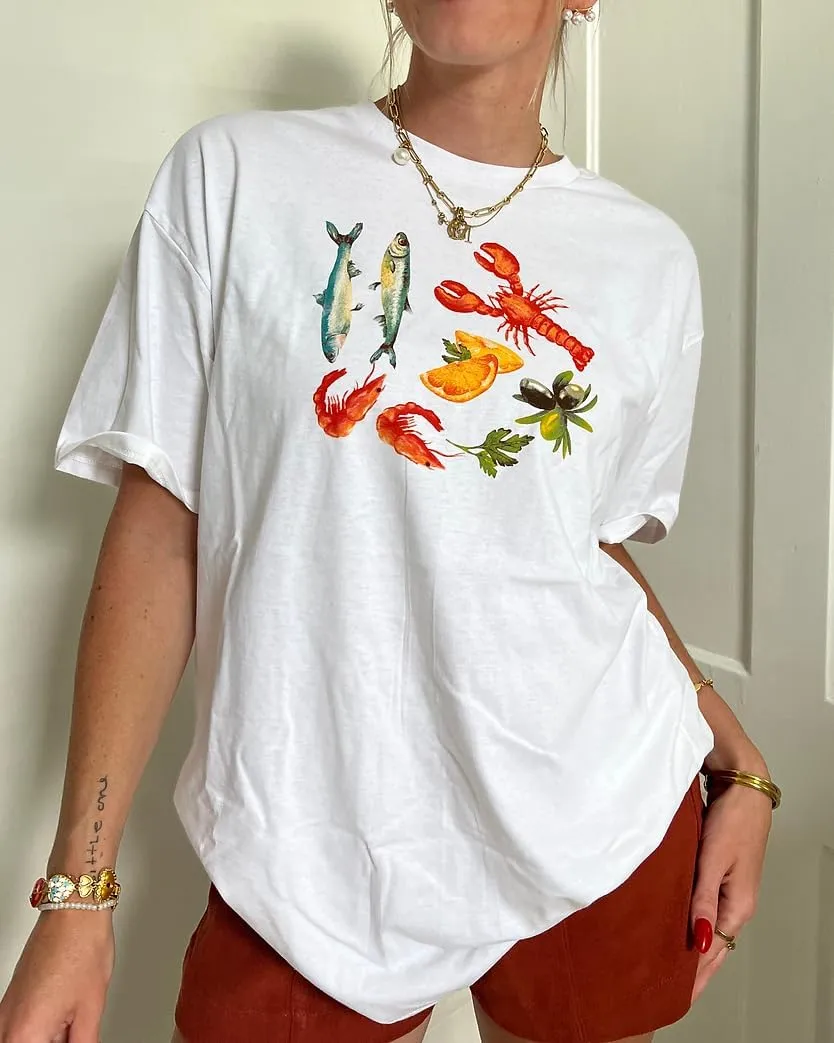 Women Teen Girls Oversized Graphic Tee Shirt Y2k Short Sleeve Baggy Shirts Crewneck Loose Tee Top Summer Clothes