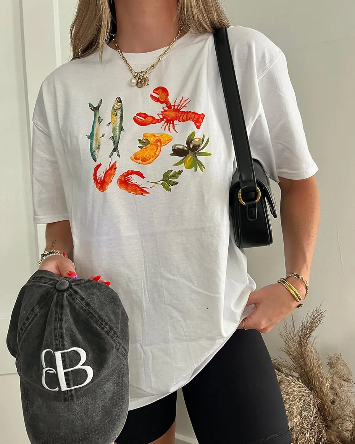 Women Teen Girls Oversized Graphic Tee Shirt Y2k Short Sleeve Baggy Shirts Crewneck Loose Tee Top Summer Clothes
