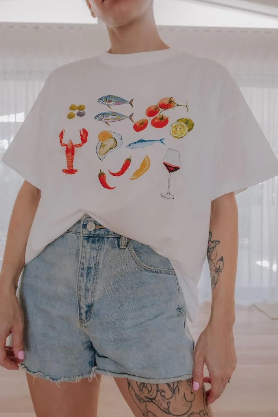 Women Teen Girls Oversized Graphic Tee Shirt Y2k Short Sleeve Baggy Shirts Crewneck Loose Tee Top Summer Clothes