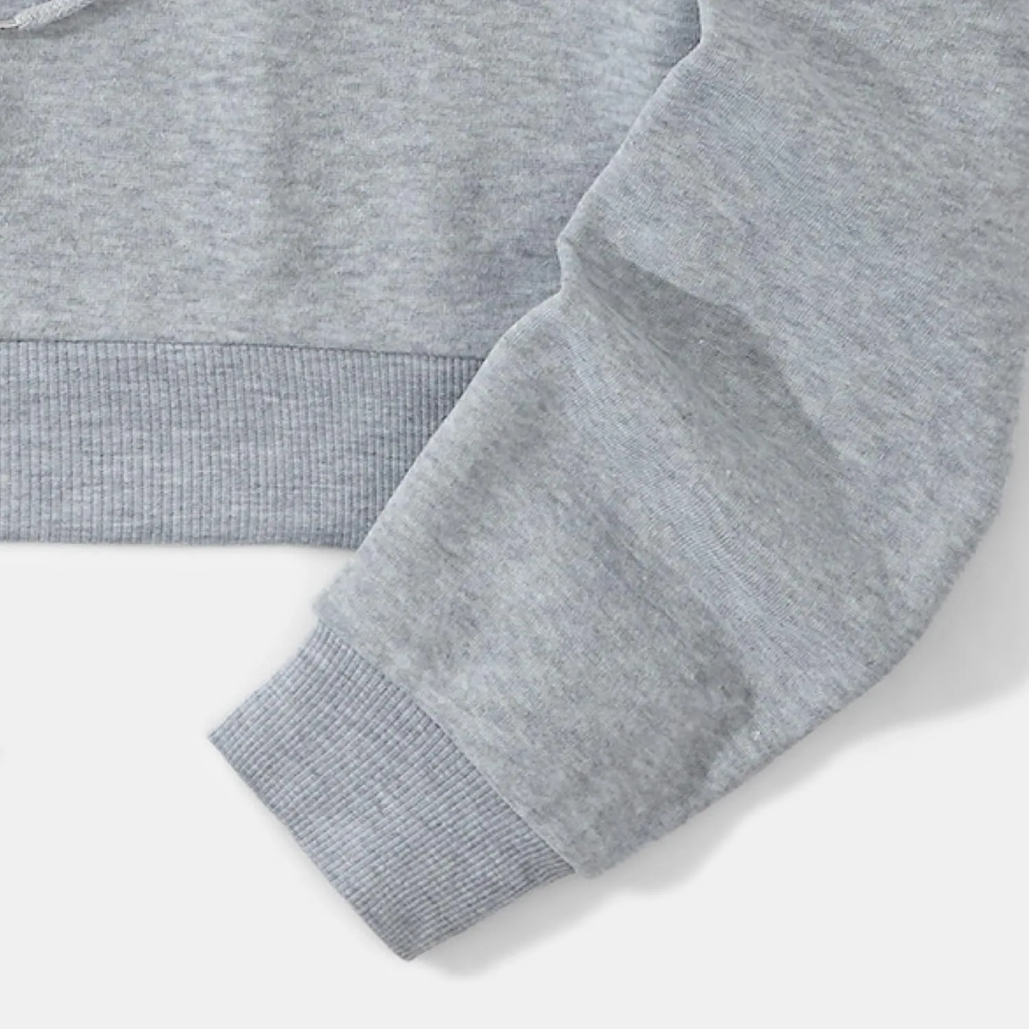 Women Trendy Cropped Hoodies Fleece Hooded Sweatshirts Comfortable Pullover Fall Winter Outfits Long Sleeve Tops