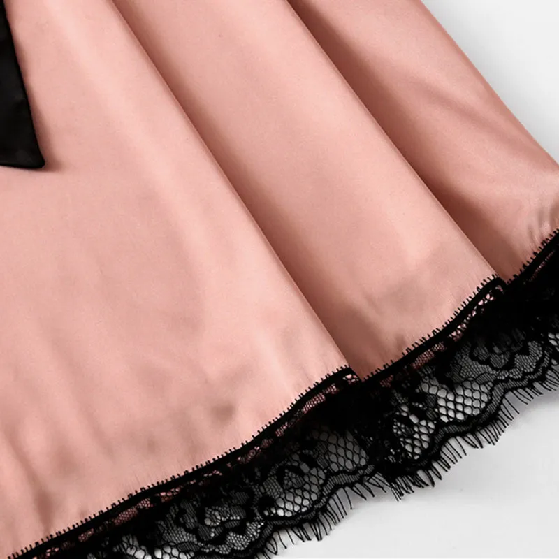 Women's Bow Waist Nightdress