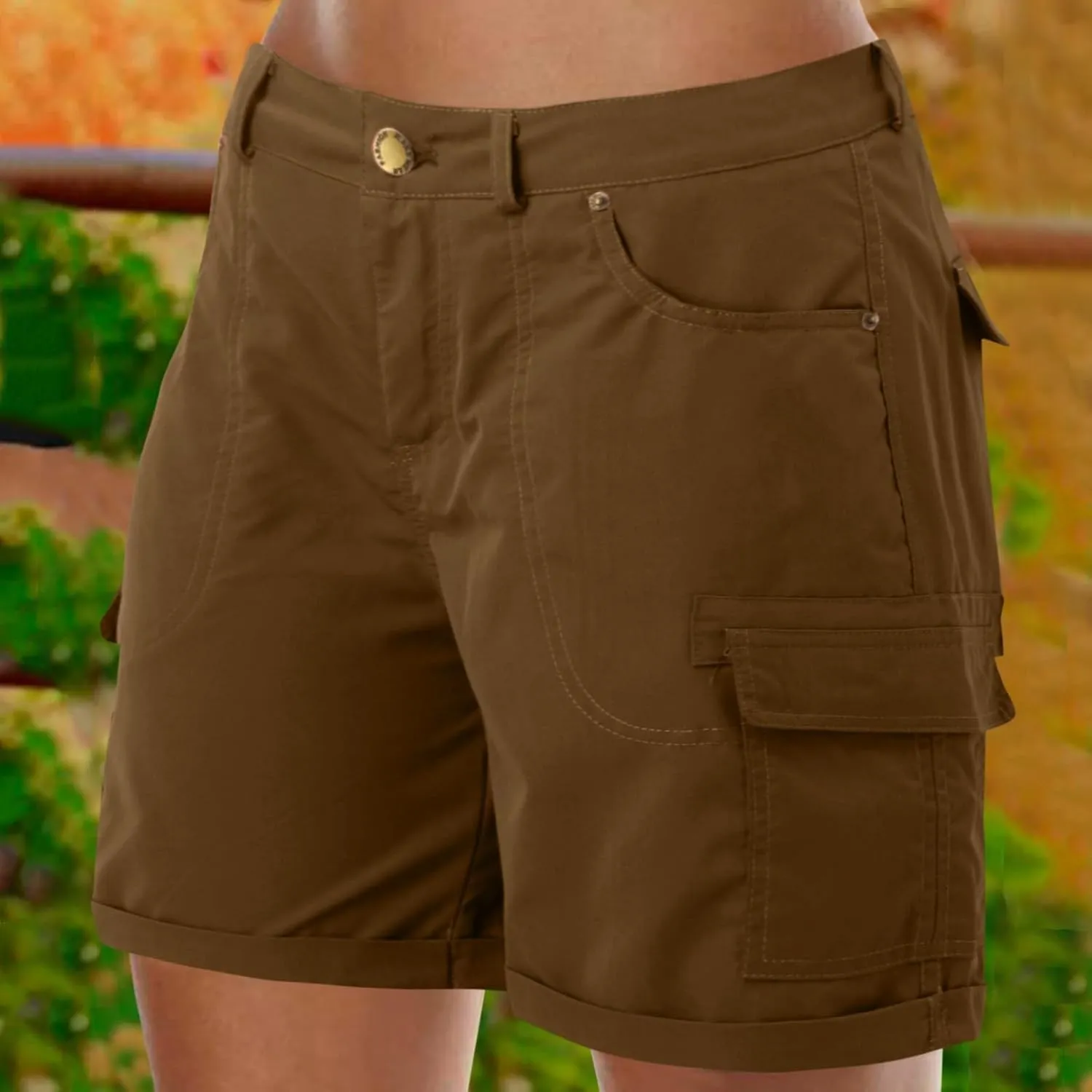 Womens Cargo Shorts Casual 2025 Summer Elastic Solid Shorts Y2K Shorts Slim Fit High Waisted Trendy Streetwear with Pockets
