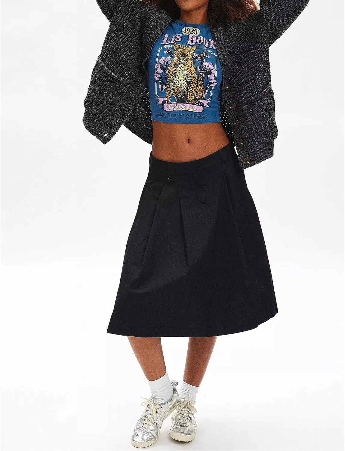 Womens Graphic Print Baby Tees Y2k Cute Tiger Slim Fitted Crop Tops Vintage Aesthetic T Shirts Teen Girl Clothes