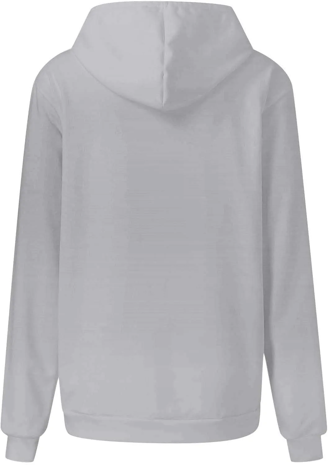 Women's Hoodies Sweatshirts Cute Long Sleeve Tops Loose Fleece Pullovers with Pocket