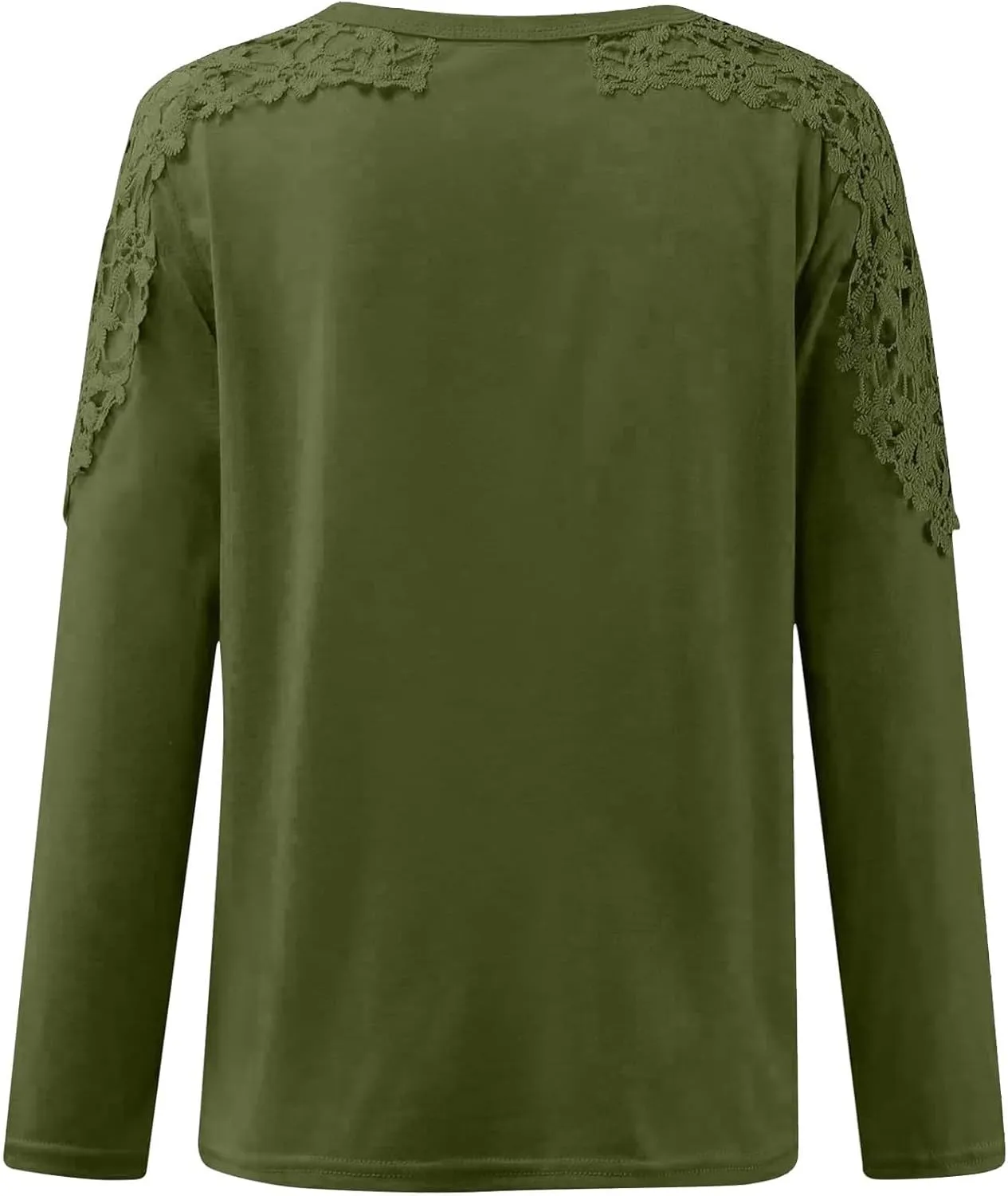 Womens Lace Crochet Tunic Tops Loose Fit Dressy Casual Short Sleeve Floral Long Sleeve Blouses Shirts Pullovers