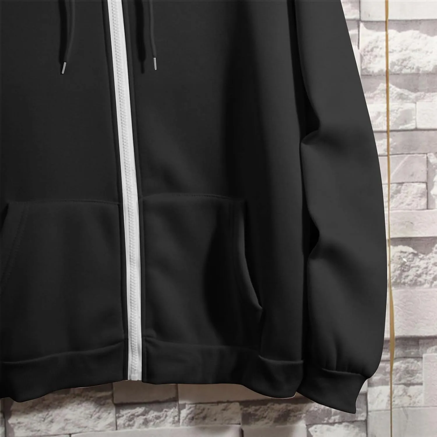 Women's Lightweight Hoodies Full Zip Up Oversized Sweatshirts with Pockets Long Sleeve Thick Casual Hooded Jackets