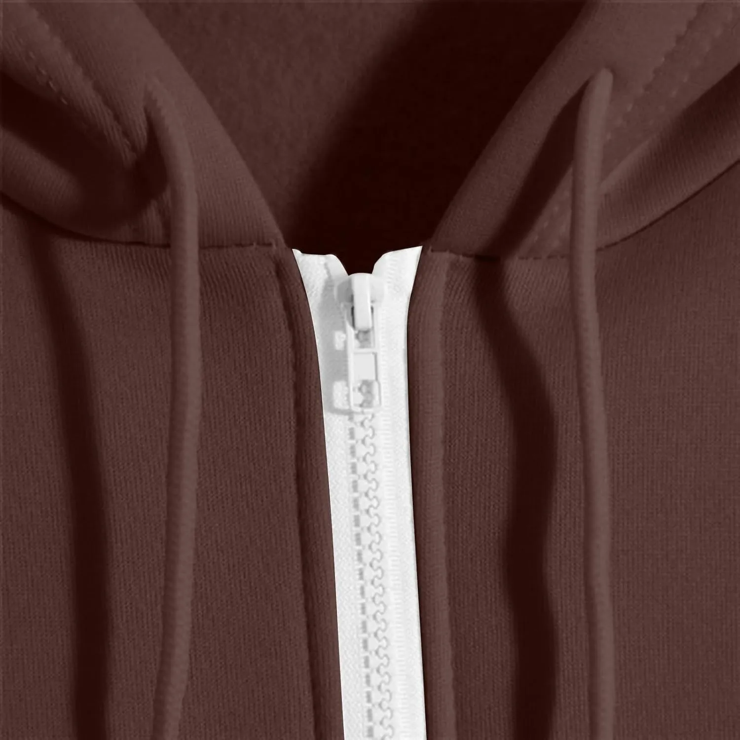 Women's Lightweight Hoodies Full Zip Up Oversized Sweatshirts with Pockets Long Sleeve Thick Casual Hooded Jackets