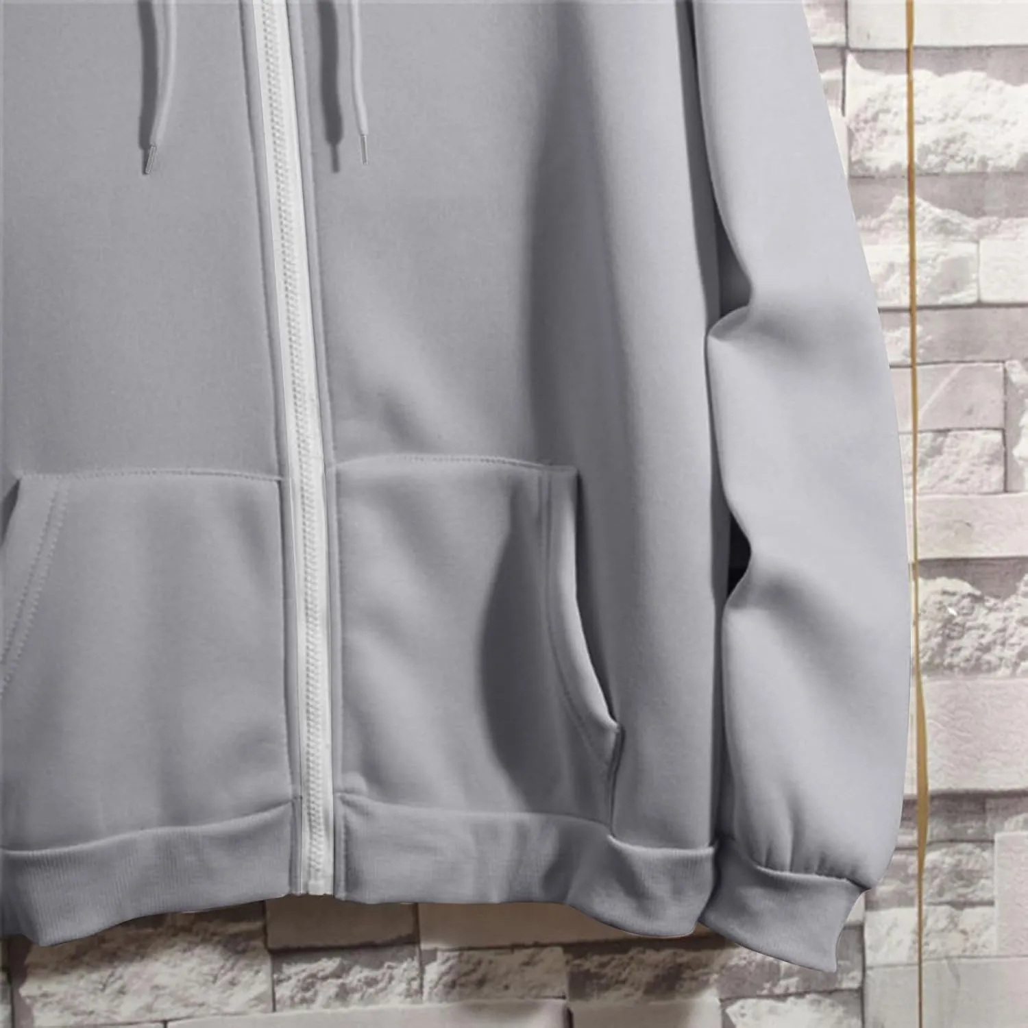 Women's Lightweight Hoodies Full Zip Up Oversized Sweatshirts with Pockets Long Sleeve Thick Casual Hooded Jackets