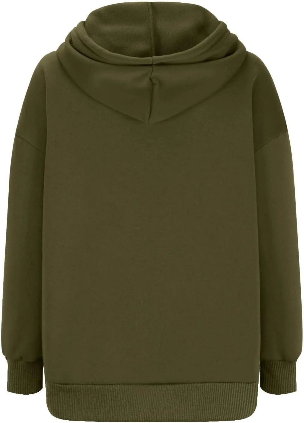 Womens Long Sleeve Tops Drawstring Pullover Tops Fall Lightweight Hoodies Loose Fit Business Casual Clothes Fall