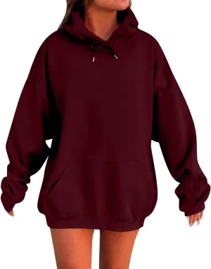 Womens Oversized Hoodies Winter Cute Sweatshirts Pullover 2024 Fashion Tops Trendy Outfits